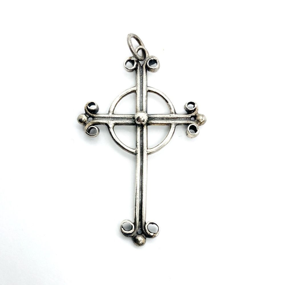 James Avery The Fancy Wire Celtic Cross Retired 70’s Catalog